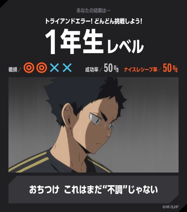 1年生レベル